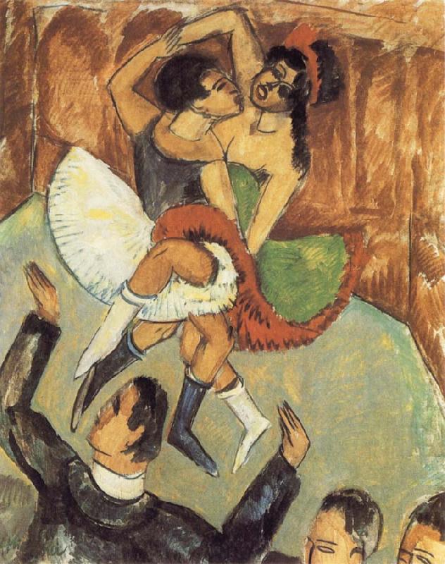 Ernst Ludwig Kirchner Negro Dance France oil painting art